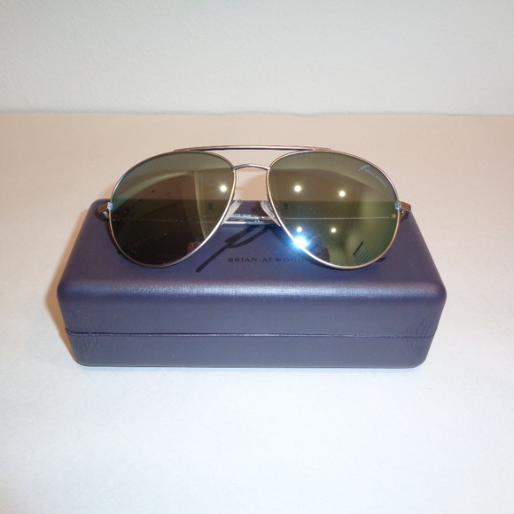 Brian Atwood BBA26115 Silver Metal New Sunglasses main image 7
